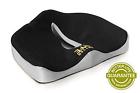 646437315814 Better-lyfe Memory Foam Seat Cushion With Handle Ultra Comfortable For Orthopedic Coccyx