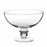 648366825549 Cys Excel Glass Decorative Footed Bowl Fruit Display