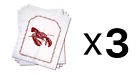 6504 Norpro Lobster Disposable Bibs 028901065041