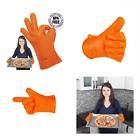 652118609004 Eco Bbq Gloves Silicone Oven Kitchen Heat Resistant