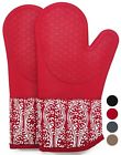 656699737712 Deta Home Silicone Oven Mitts With Quilted Cotton