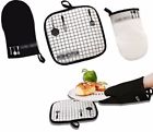 658294807128 Oven Gloves Nonslip Mitts