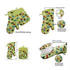 664271818698 Deta Home Heat Resistant Kitchen Oven Mitts With
