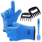 670221771616 Bifati Silicone Bbq Cooking Gloves With Meat Shredder
