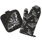 680392709820 Sourpuss Bat Attack Spooky Halloween Gothic Oven Mitt
