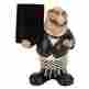 7586478 69716 Benzara 12 In French Fat Chef With Chalk Board Menu Sign 758647697168