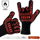 699995629756 Yelun Bbq Grilling Gloves Extreme Heat Resistant Oven