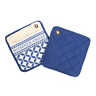 70112-244 Geo Pot Holders Royal Set