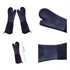 703931723672 Domii Extra Long Silicone Oven Mitts Heavy Duty