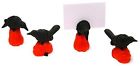 704266001466 Boston International Raven And Pumpkin Placecard Holders New 704266001466 Boston International Raven And Pumpkin Placecard Holders New