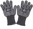 705632025284a Bbq Butler Black Cooking Grilling Oven Gloves Heat Flame Resistant