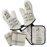 711347232220 Warome Oven Mitts And Pot Holders Sets Heat