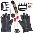 711531537285 Riigoo Bbq Grill Oven Set Silicone Glove Heat