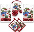 714598978916 American Mills Christmas Kitchen Towel Set Piece Pot