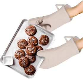 72 Pack Heat Resistant Terry Cloth Mitts 13inch Industrial Oven For Care