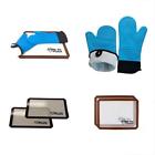 721577130791 Baking Mat Mitts Light Blue