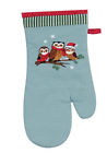 723886227056 Kay Dee Designs Christmas Critters Embroidered Owls Blue