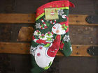 723886249652 Kay Dee Christmas Joy Snowman Oven Mitt Candy