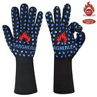 932f 724172781726 Targher New Bbq Gloves Grilling Cooking Extreme Heat