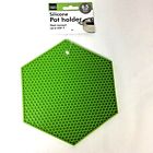 731015241354 Handy Helpers Silicone Hexagon Pot Holder Hot Pad