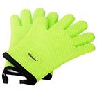 732030870260 Guvass Silicone Cooking Resistant Oven Mitt For Grilling