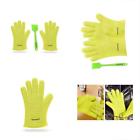 734038244746 Hminside Silicone Gloves Heat Resistant Oven Mitts Pastry