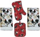 738076289301 Kay Dee Designs French Country Rooster Pc Kitchen