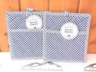 738215266651 Dii Pot Holders Blue Gingham