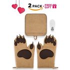742177633130 Toem Bear Oven Mitts