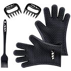 743272034600 Holland Protective Mitts Potholders Walker Set Silicone Bbq