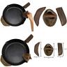 7445041155105 Hide Drink Rustic Leather Hot Handle Holders Set