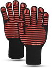 7449681636185 Unbranded Insulate Heat Resistance Gloves For Bbq Oven