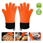 747638669895 Unbrand Silicone Gloves Heat Resistant Long Cuff