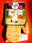 748209281096 Kitchen Towel Royal Crest Home Products Set Of 4 Fat Chef Towels Oven Mitt Pot Holders 100 Cotton Nwt