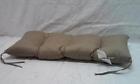 751379449852 Pillow Perfect Indoor Outdoor Monti Taupe Swing Bench Cushion