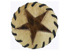 754220582098 Texas Products Coaster Cowhide