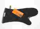 8768245 76177 Item Outset Bbq Grill Mitt Cotton Heavyweight Black Oven Barbeque Nwt 876824761775