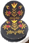 762242277267 Park Designs Set Of Folk Tulip Hooked Chair