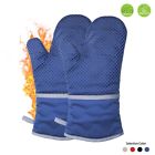 766330875625 Kitchen Silicone Oven Mitts Pair Of Extra Long