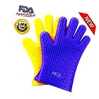 784672327510 Unbranded Mge Chef Cooking Gloves Heat Resistant Silicone