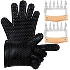 791256770631 Silicone Bbq Protective Mitts Potholders Grill Gloves Tyhotech