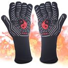 797566876308 Bbq Protective Mitts Potholders Grill Gloves Heat Resistant