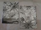 Cloths.52 8 18068 02624 1 Momentum Happy Halloween Black Spider Webb Flannel Back Table