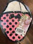 812258019440 Jessie Steele Nwt Pink Black Polka Dot Oven