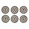 81444 April And Olive Sawyer Mill Charcoal Creme Jute Set Of