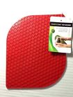 1705 815086010054 Charles Viancin Red Honeycomb Pot Holder New