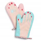 815974025276 Celebrate Shop Piece Cotton Oven Mitt Set Multi