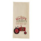 83-808 Park Designs Decorative Towel Happy Holidays By Christmas 762242428300