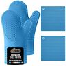 840029649312 Gorilla Grip Heat Resistant Waterproof Silicone Oven Mitt