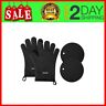 8414756918946 Aibrisk Silicone Oven Mitts And Pot Holders Thicken